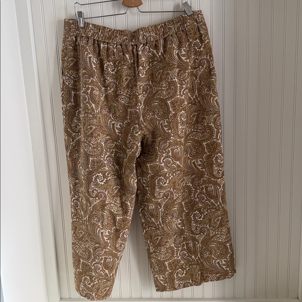 Maison D’Amelie Paisley Linen Pants - Picture 5 of 7